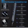 STREBITO Mini Electric Screwdriver Set, 70-in-1 Max Precision Electric Screwdriver Kit with Lights, 5 Upgraded Torque Levels, 64 Magnetic Bits, Electric Screwdriver Cordless for PC RC Electronics - Image 2