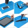 STREBITO Soldering Mat Electronics Repair Mat, Silicone Work Mat Heat Resistant 932°F, Magnetic Mat for Screws and Tools, Solder Mat Silicone Pad for Watch, Phone, Eyeglass, Knife, Size 13.8 "x 9.9" - Image 9