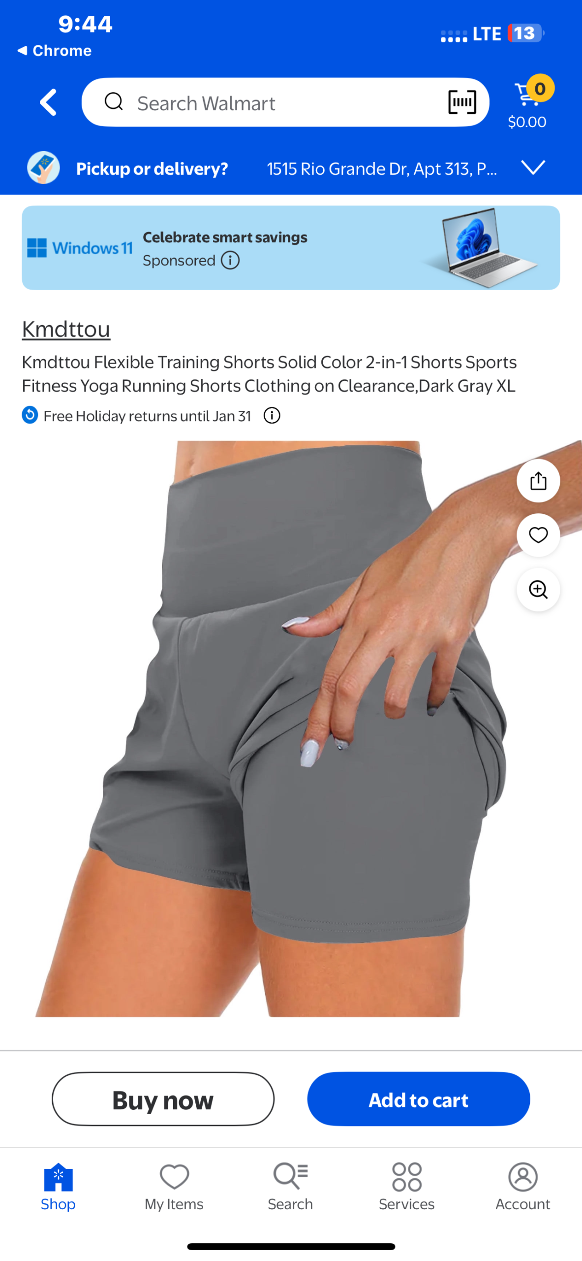 black high-waisted seamless athletic shorts - 图片 3